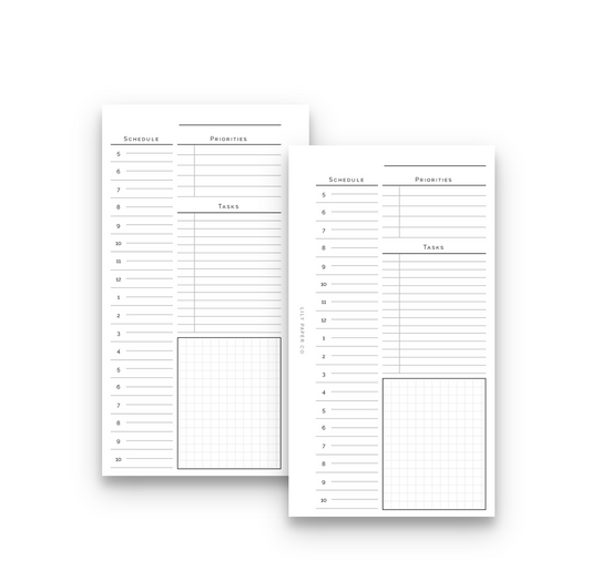 107 | Daily With Schedule