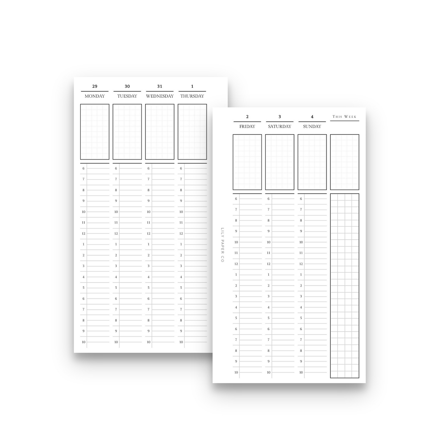 219 | WO2P — Vertical Schedule