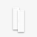 604 – Half Page Task List